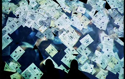 A shifting visual system